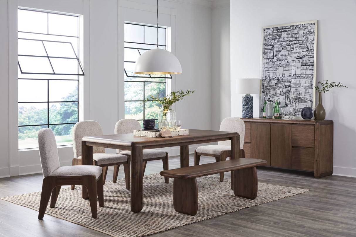Xolani Chinchilla/Impala Chenille Upholstered Dining Chair (Set of 2)