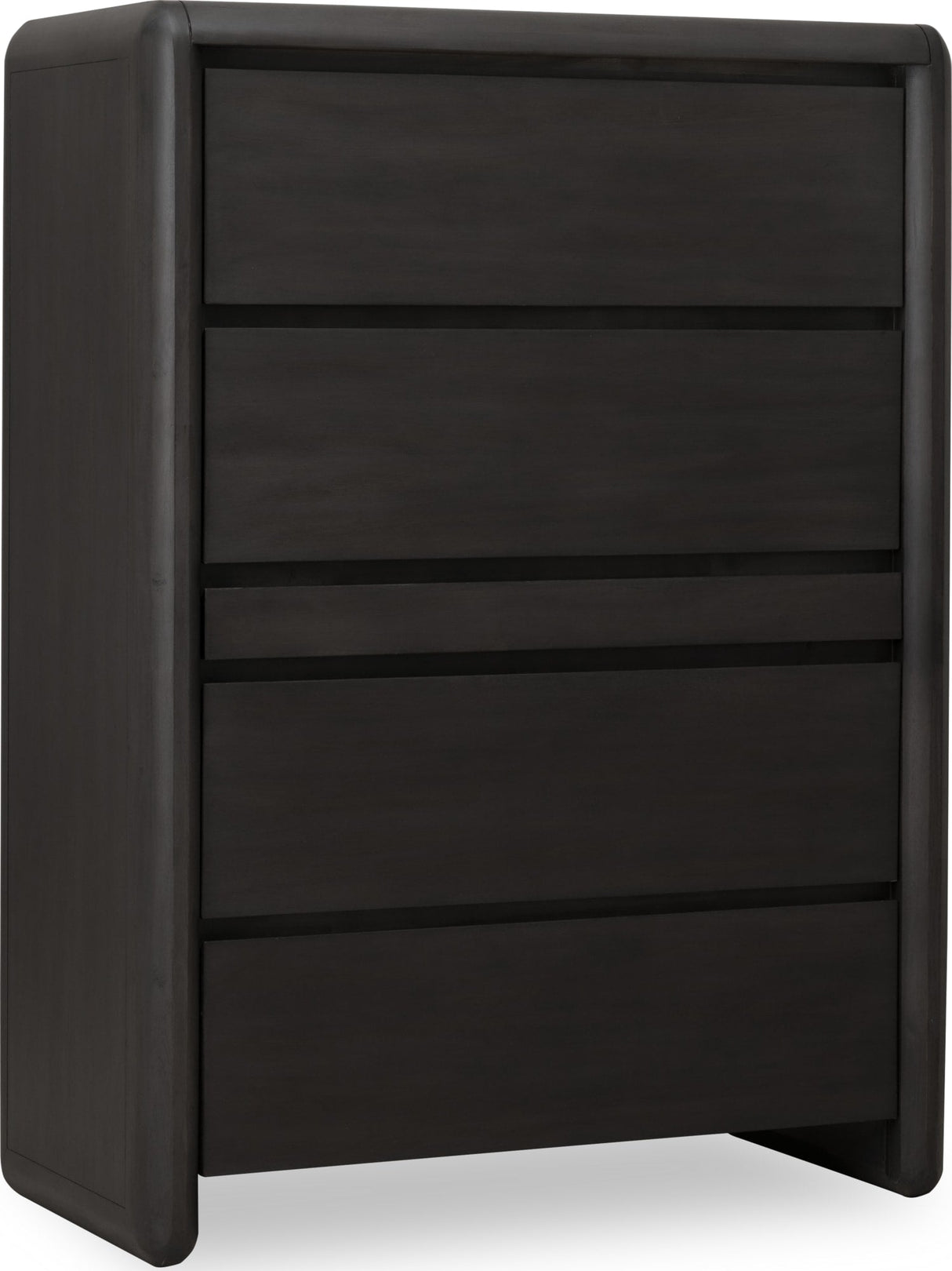 Xolani Jaguar Five Drawer Acacia Wood Chest with Jewelry Tray by Modus Furniture at Eve Furniture
