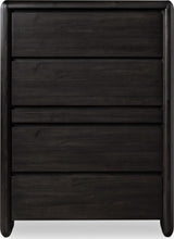 Xolani Jaguar Five Drawer Acacia Wood Chest with Jewelry Tray by Modus Furniture at Eve Furniture