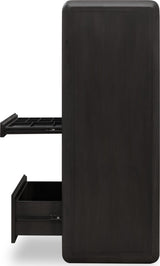 Xolani Jaguar Five Drawer Acacia Wood Chest with Jewelry Tray by Modus Furniture at Eve Furniture