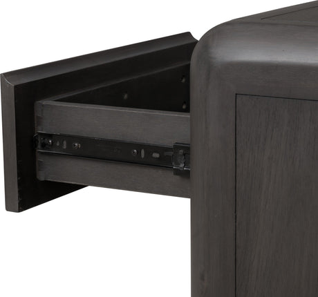 Xolani Jaguar One Drawer Acacia Wood Nightstand by Modus Furniture at Eve Furniture