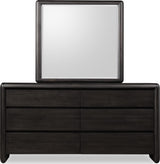 Xolani Jaguar Six Drawer Acacia Wood Dresser by Modus Furniture at Eve Furniture