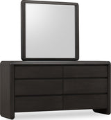 Xolani Jaguar Six Drawer Acacia Wood Dresser by Modus Furniture at Eve Furniture