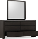 Xolani Jaguar Six Drawer Acacia Wood Dresser by Modus Furniture at Eve Furniture