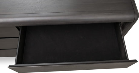 Xolani Jaguar Six Drawer Acacia Wood Dresser by Modus Furniture at Eve Furniture