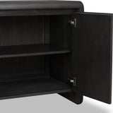 Xolani Jaguar Two Door Acacia Wood Cabinet by Modus Furniture at Eve Furniture