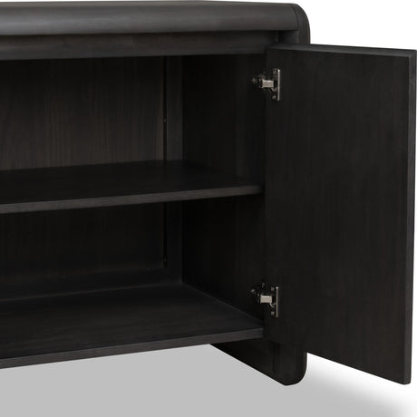 Xolani Jaguar Two Door Acacia Wood Cabinet by Modus Furniture at Eve Furniture