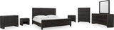 Xolani Jaguar Two Drawer Acacia Wood Nightstand by Modus Furniture at Eve Furniture
