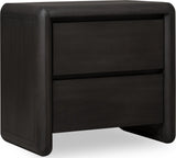 Xolani Jaguar Two Drawer Acacia Wood Nightstand by Modus Furniture at Eve Furniture