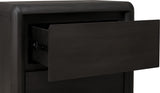 Xolani Jaguar Two Drawer Acacia Wood Nightstand by Modus Furniture at Eve Furniture