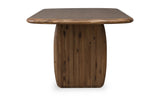 Xolani Rectangular Acacia Wood Pedestal Table in Impala by Modus Furniture at Eve Furniture