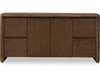 Xolani Two Door Four Drawer Acacia Wood Sideboard in Impala by Modus Furniture at Eve Furniture