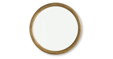 Yadiel Brown Accent Mirror by Ashley at Eve Furniture
