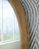 Yadiel Brown Accent Mirror by ASHLEY FURNITURE at Eve Furniture