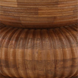 Yahir Side Table, Natural by Dovetail at Eve Furniture