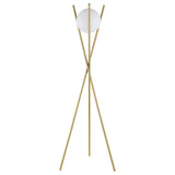 Yamileth Tripod Floor Lamp Gold