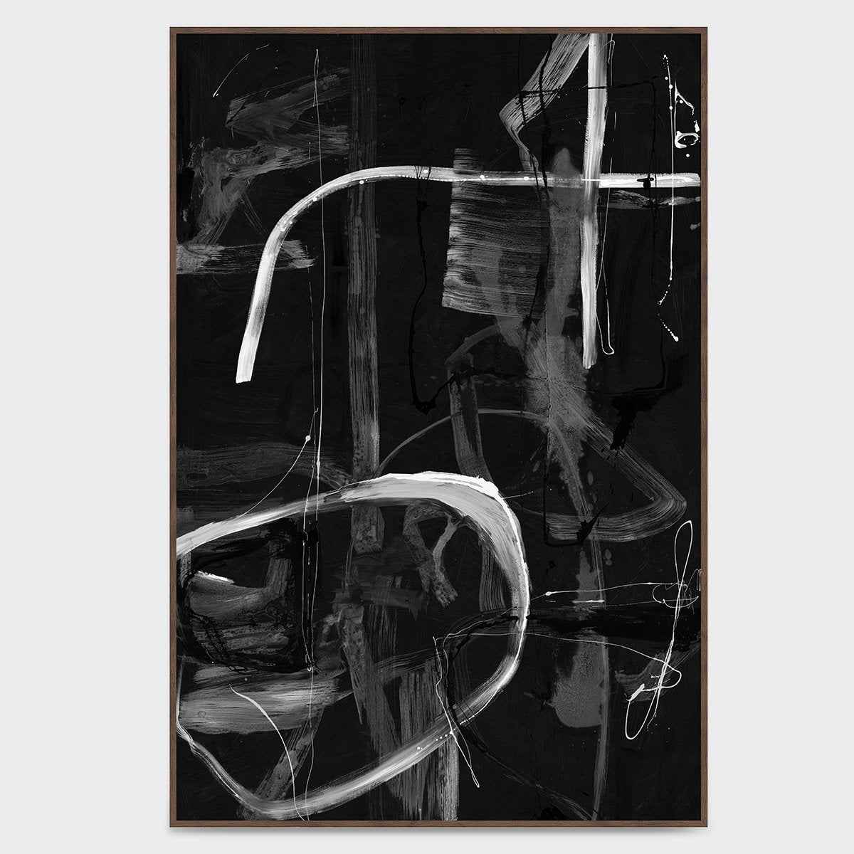 Yang Black Painting Art by Buddy Whitlock by Classic Home at Eve Furniture