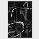 Yang Black Painting Art by Buddy Whitlock by Classic Home at Eve Furniture