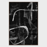 Yang Black Painting Art by Buddy Whitlock by Classic Home at Eve Furniture