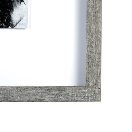 Yang (White) by Mercana Studio a Hand Embellished Textured Framed Art Print Matted under Glass by Mercana at Eve Furniture