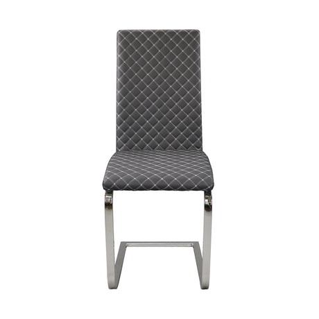 Yannis Black/Gray Contemporary Dining Room Set by Homelegance at Eve Furniture