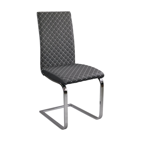 Yannis Black/Gray Contemporary Dining Room Set by Homelegance at Eve Furniture
