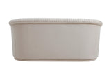 Yara Pleated Velvet Loveseat by Inspire Me! Home Decor by TOV Furniture at Eve Furniture