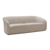Yara Pleated Velvet Sofa by Inspire Me! Home Decor by TOV Furniture at Eve Furniture