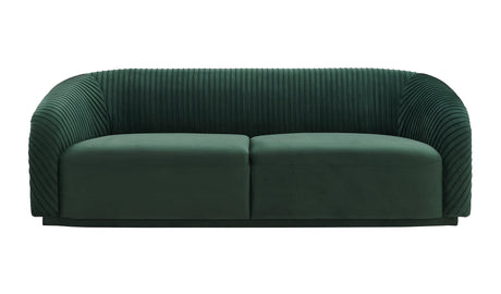 Yara Pleated Velvet Sofa by Inspire Me! Home Decor by TOV Furniture at Eve Furniture