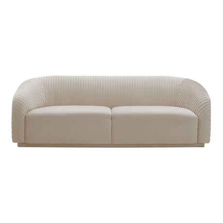 Yara Pleated Velvet Sofa by Inspire Me! Home Decor by TOV Furniture at Eve Furniture