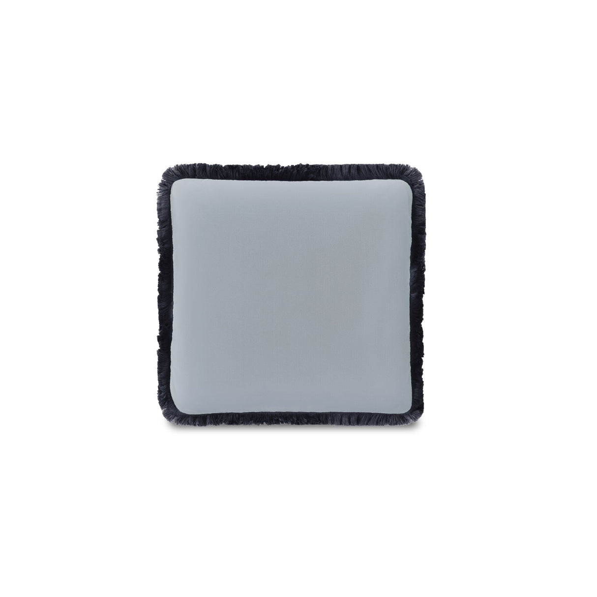Yasmin Light Blue Faux Mohair Square Cushion by Moe's Home at Eve Furniture