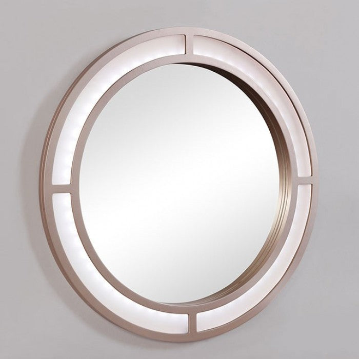 Yasmine Tiffany Blush Vanity Set by Furniture of America at Eve Furniture