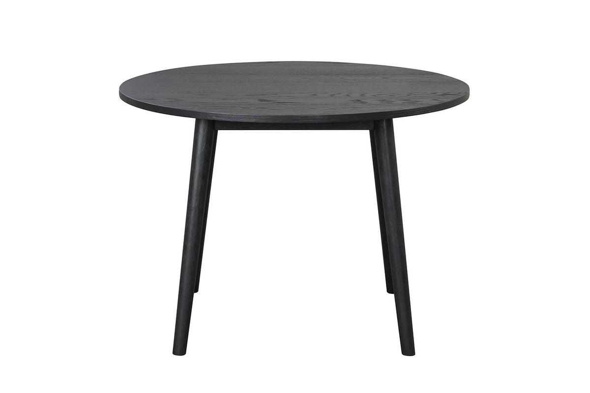 Yate Black Round Dining Table by Furniture of America at Eve Furniture