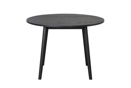 Yate Black Round Dining Table by Furniture of America at Eve Furniture