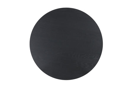 Yate Black Round Dining Table by Furniture of America at Eve Furniture