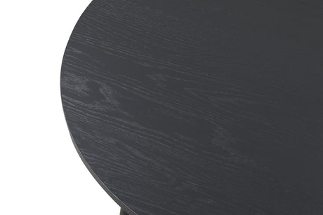 Yate Black Round Dining Table by Furniture of America at Eve Furniture