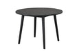 Yate Black Round Dining Table by Furniture of America at Eve Furniture