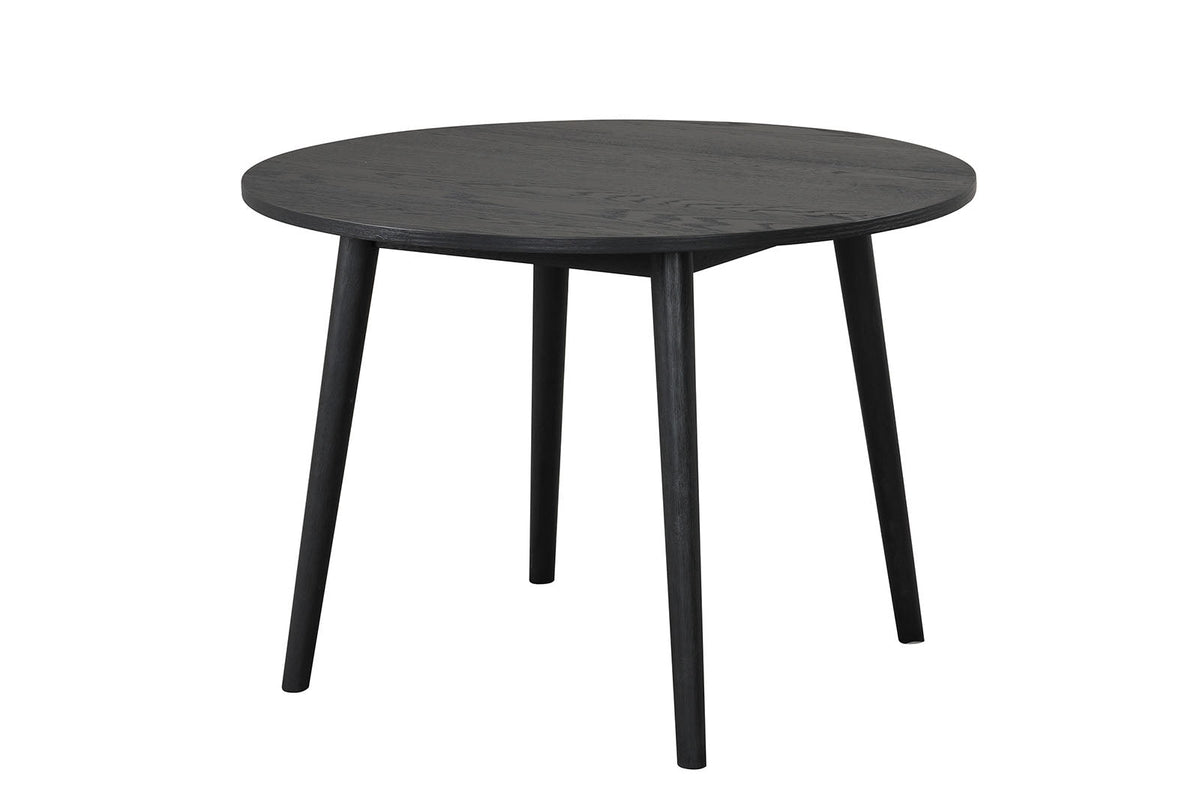 Yate Black Round Dining Table by Furniture of America at Eve Furniture
