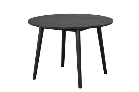 Yate Black Round Dining Table by Furniture of America at Eve Furniture