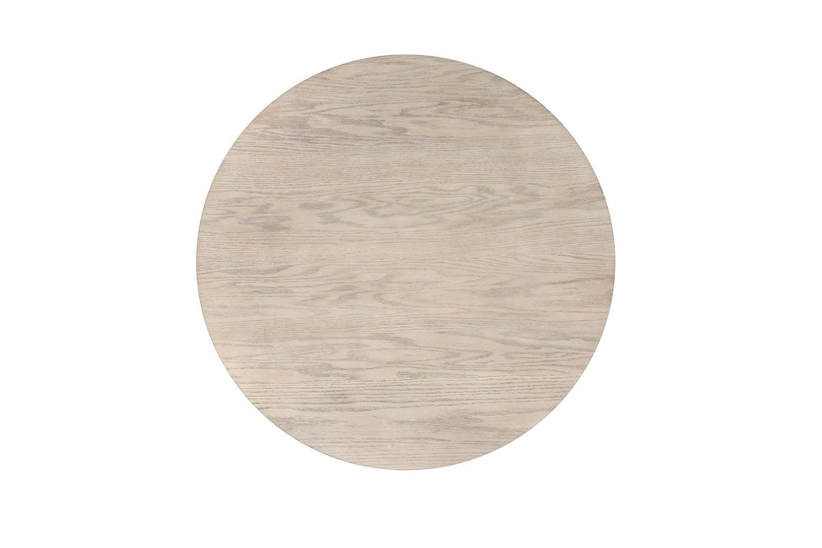 Yate Natural Oak Round Dining Table by Furniture of America at Eve Furniture