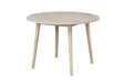 Yate Natural Oak Round Dining Table by Furniture of America at Eve Furniture