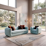 Yateley Icy Gray Sofa by Furniture of America at Eve Furniture