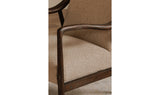 Yates Accent Chair Beige Faux Shearling by Moe's Home at Eve Furniture