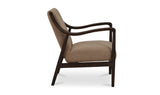 Yates Accent Chair Beige Faux Shearling by Moe's Home at Eve Furniture