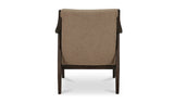 Yates Accent Chair Beige Faux Shearling by Moe's Home at Eve Furniture