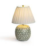 Yaya Green Capiz Shell Table Lamp by TOV Furniture at Eve Furniture