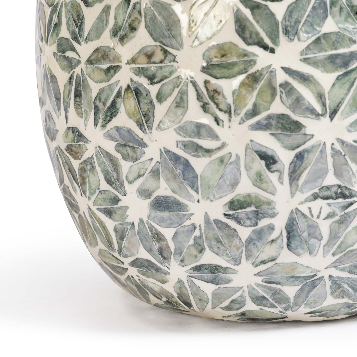 Yaya Green Capiz Shell Table Lamp by TOV Furniture at Eve Furniture