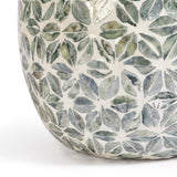 Yaya Green Capiz Shell Table Lamp by TOV Furniture at Eve Furniture