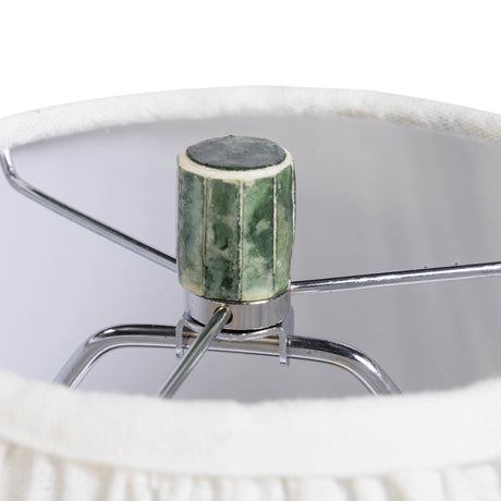 Yaya Green Capiz Shell Table Lamp by TOV Furniture at Eve Furniture