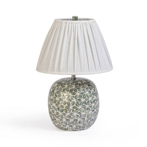 Yaya Green Capiz Shell Table Lamp by TOV Furniture at Eve Furniture